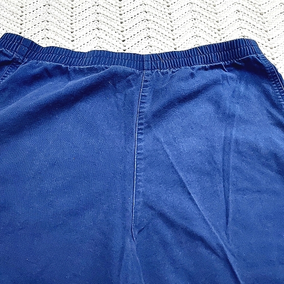 WESTBOUND NAVY CROP PANTS - Picture 4 of 7